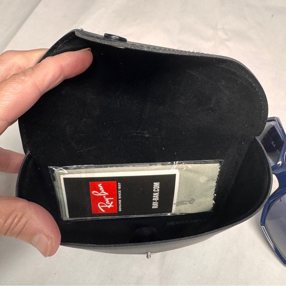 Dior Navy Trotter Monogram Luxury GHW Saddle Pouch - Picture 8 of 10